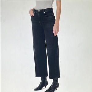 AGOLDE REN High Rise Wide Leg Jeans